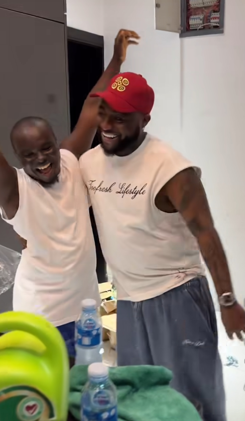 Davido hosts Isoko food Influencer, gifts him goodies after meal 12 1770977517593 31358
