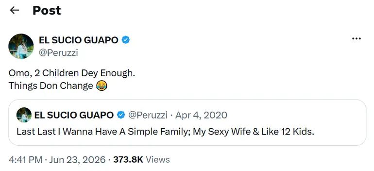 Peruzzi Reverses Course: “Two Children Are Enough,” Why the Afrobeats Star Changed His Mind 12 26722853 bbfb 4823 a1a8 b70da0ab785a5171078865886018429
