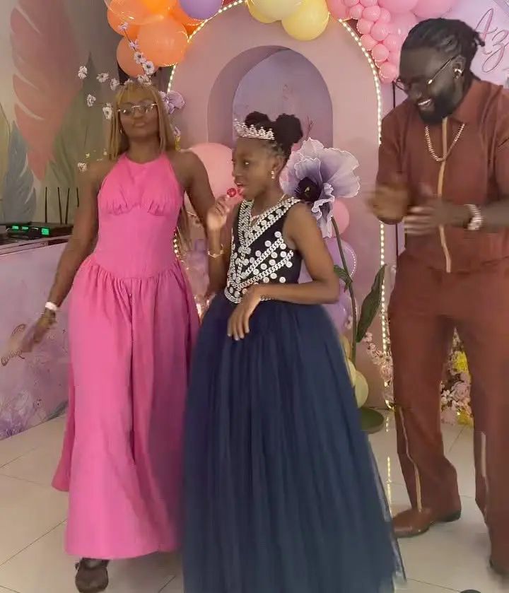 They Once Aired Their Drama Online, Now Osas Ighodaro and Gbenro Ajibade Are Dancing at Their Daughter's Birthday Party 13 d95ec008 f1af 4cf4 9263 c6db8c80b2de5512764331547261514
