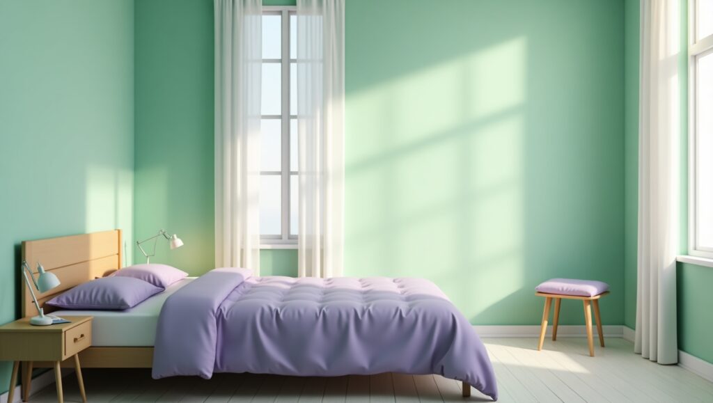 The Perfect Paint Colours for Your Home: Beating Humidity, Heat and Looking Beautiful 13 Mint Green Off White
