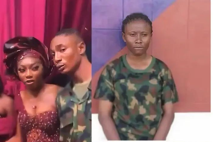 Soldiers Turned Wedding Bouncers? Nigerian Army Says No Way, Arrests Two Over Peller and Jarvis Ceremony 2 baa3ae11 e54e 4088 ac70 25081d9fa6b25239694944242800621
